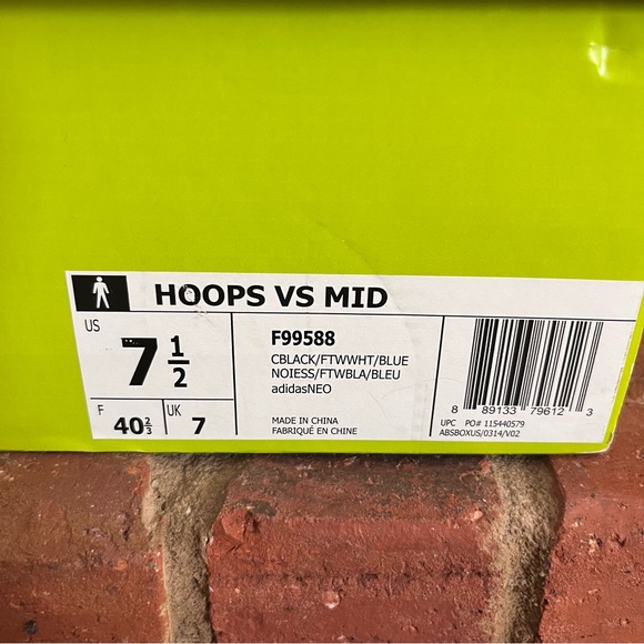 Adidas Neo Hoops Versatile MID BASKETBALL INSPIRED SNEAKERS Size 7.5 Men - Picture 3 of 8